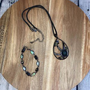 Lia Sophia Jewelry Set - Necklace & Bracelet